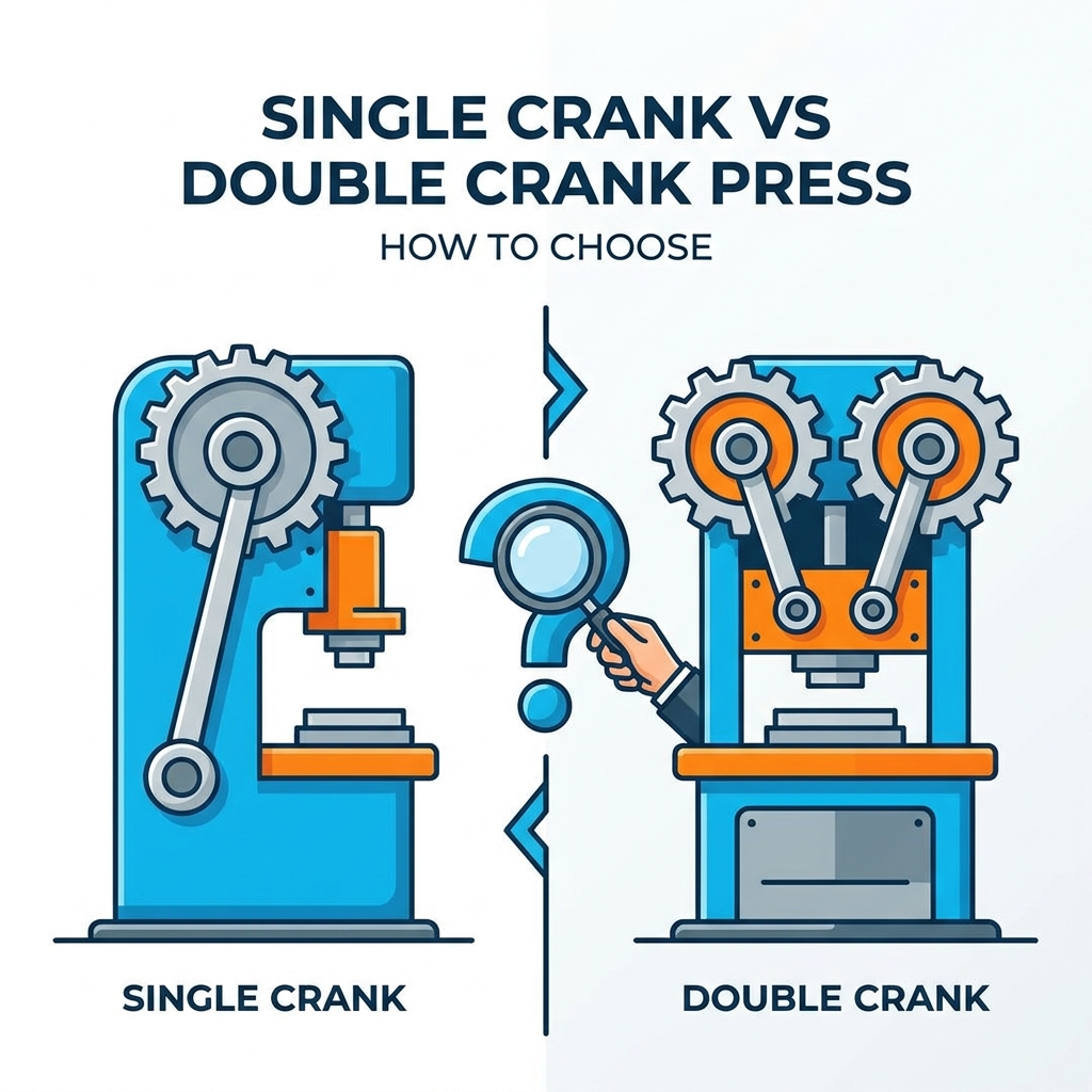 Single-Crank และ Double-Crank Power Press: วิธีเลือก
