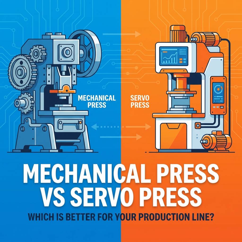 Mechanical Press กับ Servo Press: ไหนดีกว่าสำหรับสายการผลิตของคุณ?